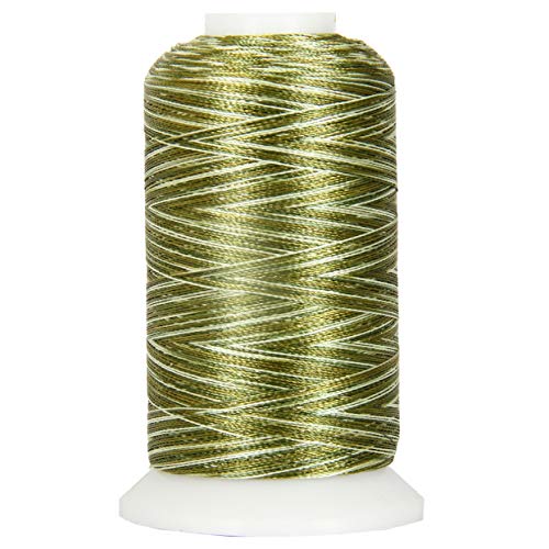 Image of ThreadArt Polyester Machine Embroidery Thread, 1000M 40wt, Garden Greens