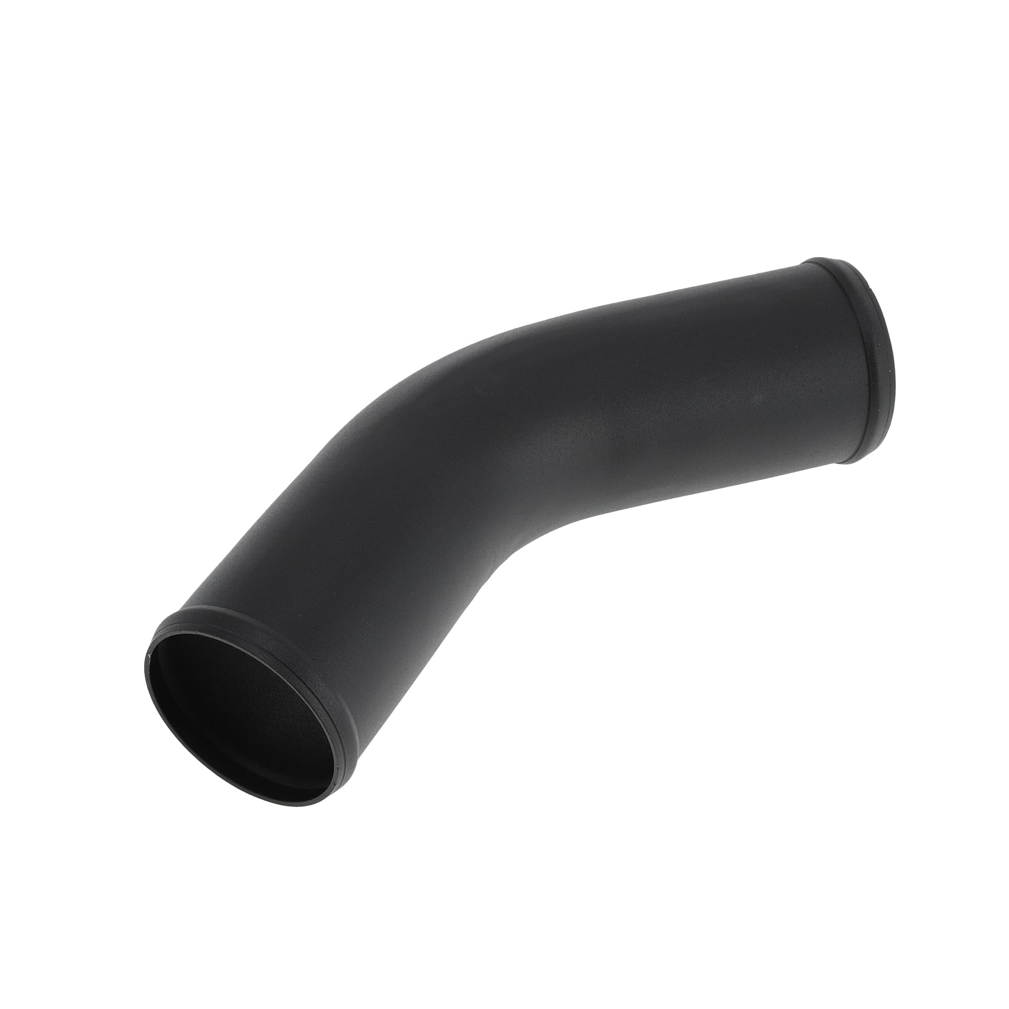 Photo 1 of HEROFFIX 3" OD 45 Degree Bend 6064 Aluminum Alloy Tube Intercooler Pipe Surface Blasting Air Intake Connection Hose W/Double Bead Roll 5.9" Length Black