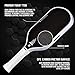 HISK RAV PRO Pickleball Paddle - Ultimate HIGH END 16mm Japanese Toray T700 Raw Carbon Fiber CFS w/Excellent GRIT Roughness Texture, Aero Dynamic Curve, USAPA Approved, Non Slip Grip