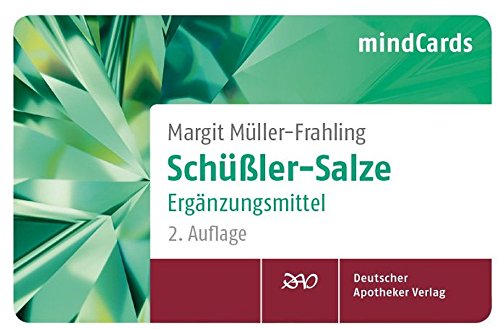 Schüßler-Salze Ergänzungsmittel: mindCards Schüßler-Salze Ergänzungsmittel: mindCards