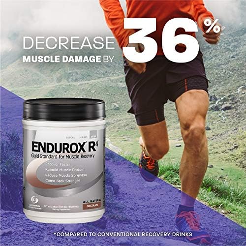 Miniatura 4 de PacificHealth Endurox R4, mezcla de bebida de recuperación después del entrenamiento con proteínas, carbohidratos, electrolitos y antioxidantes para