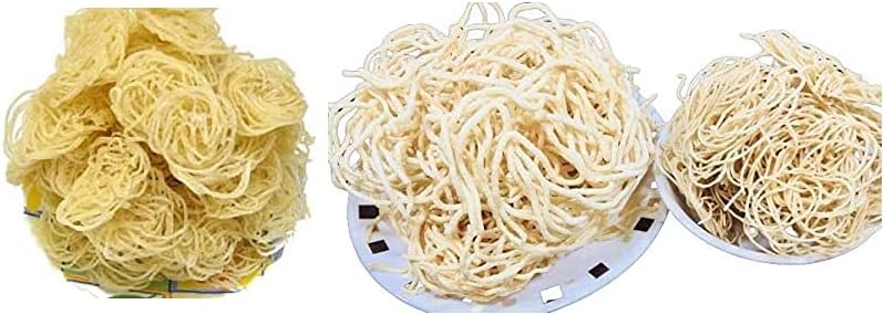 Anuvan®Feel The Utsav Special Papad Kurdai Combo | Wheat kurdai 200Gm + Rice Kurdai 200Gm | Special Papad Combo (400Gm)