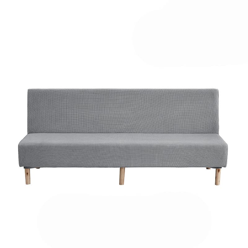 Housse de futon en jacquard extensible pour relooker le canapé-lit du salon moderne