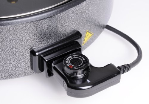 Padella elettrica, Ø 40/9 cm, adatta anche per