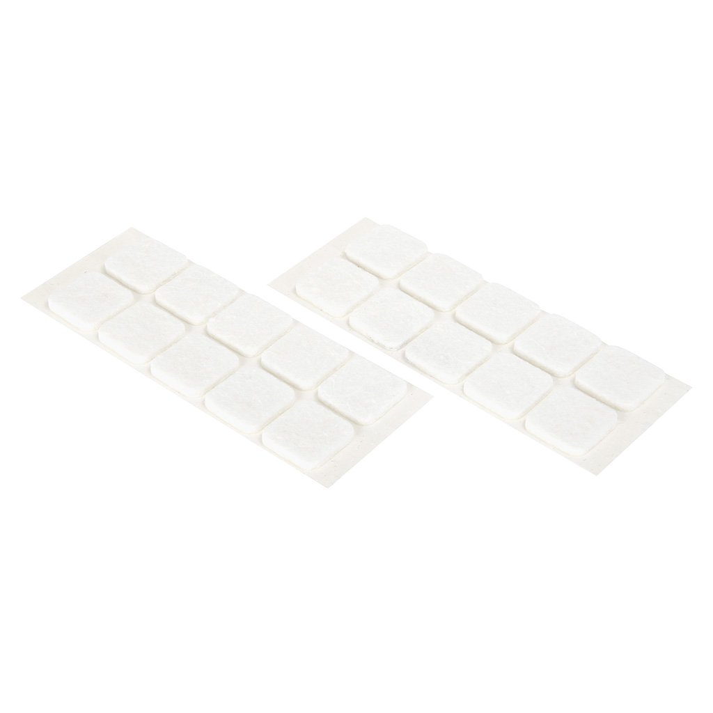 Lot De 2 Planches Carrées 20x20 Cm En Feutre Gris Antidérapant - Neuf, Pour Protection