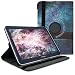 Produktbild kwmobile Samsung Galaxy Note 10.1 N8000 / N8010 Hülle - 360° Tablet Schutzhülle Cover Case für Samsung Galaxy Note 10.1 N8000 / N8010 - Galaxie See Wald Design Blau Schwarz