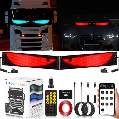 2pcs Devil Eyes Lights for Cars, 23.62