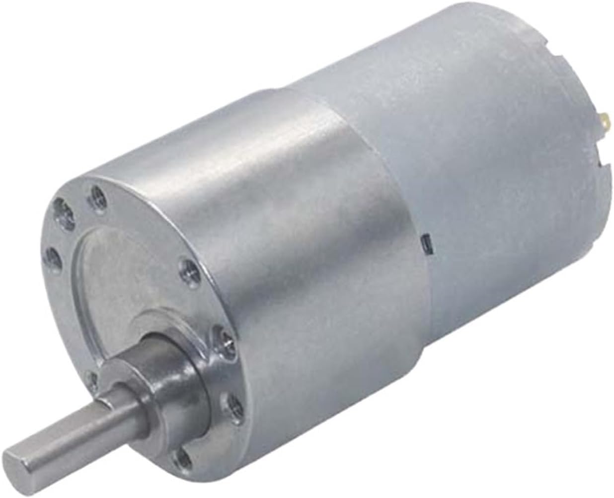 JGB37 3530 DC 6V 12V 24V Gear Motor Electric Metal High Torque Gearbox 35-960 RPM Smart Car Reduction Gear Motor(107 RPM,12V)