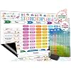 Brute Strength – Weekplanner uitwisbaar magnetisch, Duits, magnetische Sterrenkalender beloningssysteem voor maximaal…