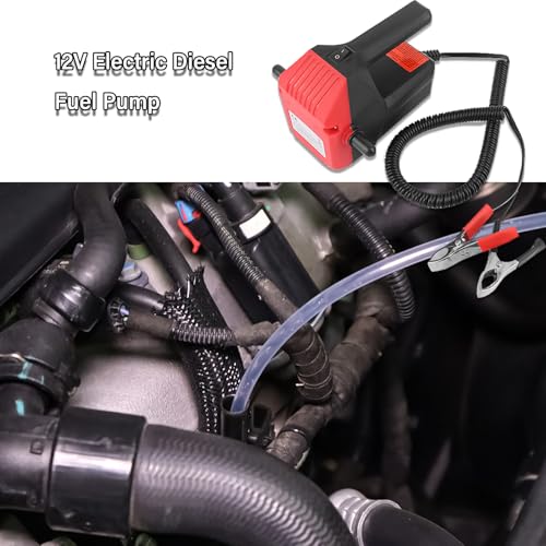 Bomba de troca de óleo de 12 V 60 W, extrator elétrico de transmissão rápida, transferência de sucçã