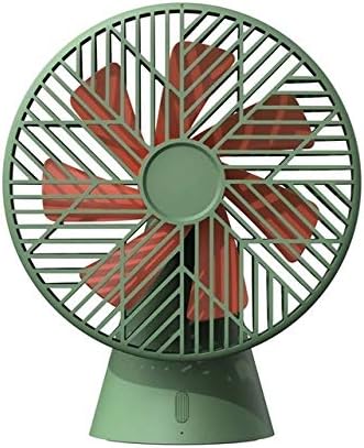 YCZDG Small Fan Usb Charging Desk Surface Big Wind Super Strong Wind Mute Plug in Cooling Fan Portable Electric Fan