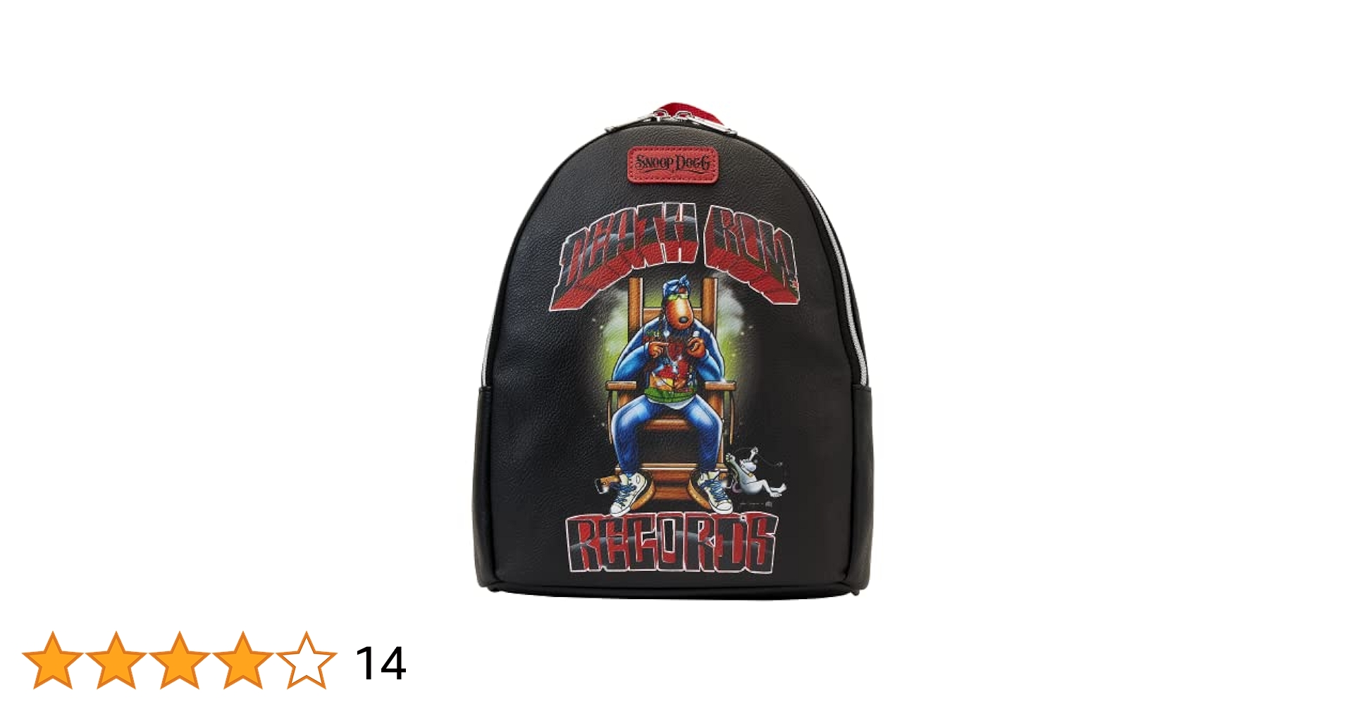 Amazon.com: Loungefly Snoop Dogg: Death Row Records Backpack