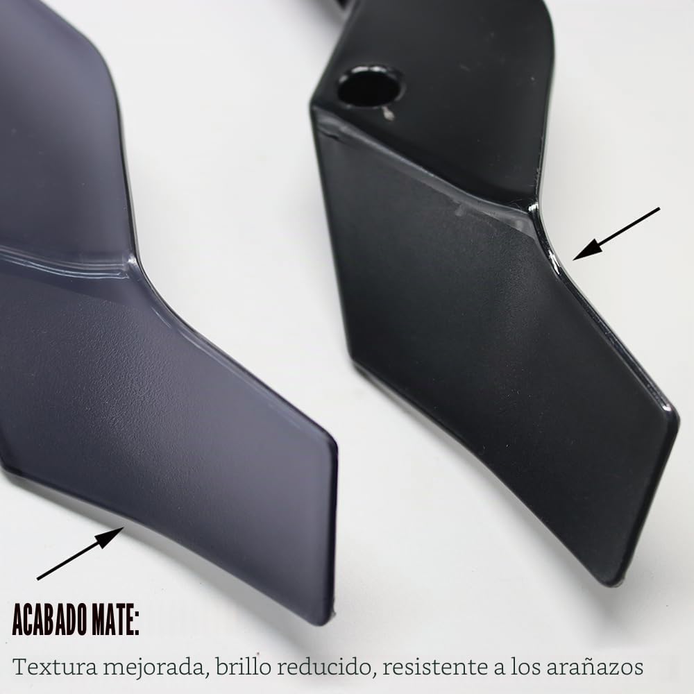Para X-ADV 750 X ADV750 XADV 750 2025 - Nuevos accesorios para motocicletas Deflector lateral aire Protección de piernas laterales Revestimiento lateral Decoración Deflector de viento (gris)