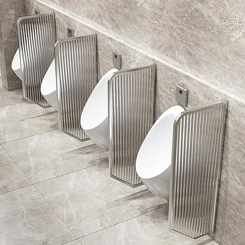 Men's Urinal Partition Durable Wall Mounted Urinal Divider for Schools & Shopping Malls Effective Hygiene Solution for Urinals
