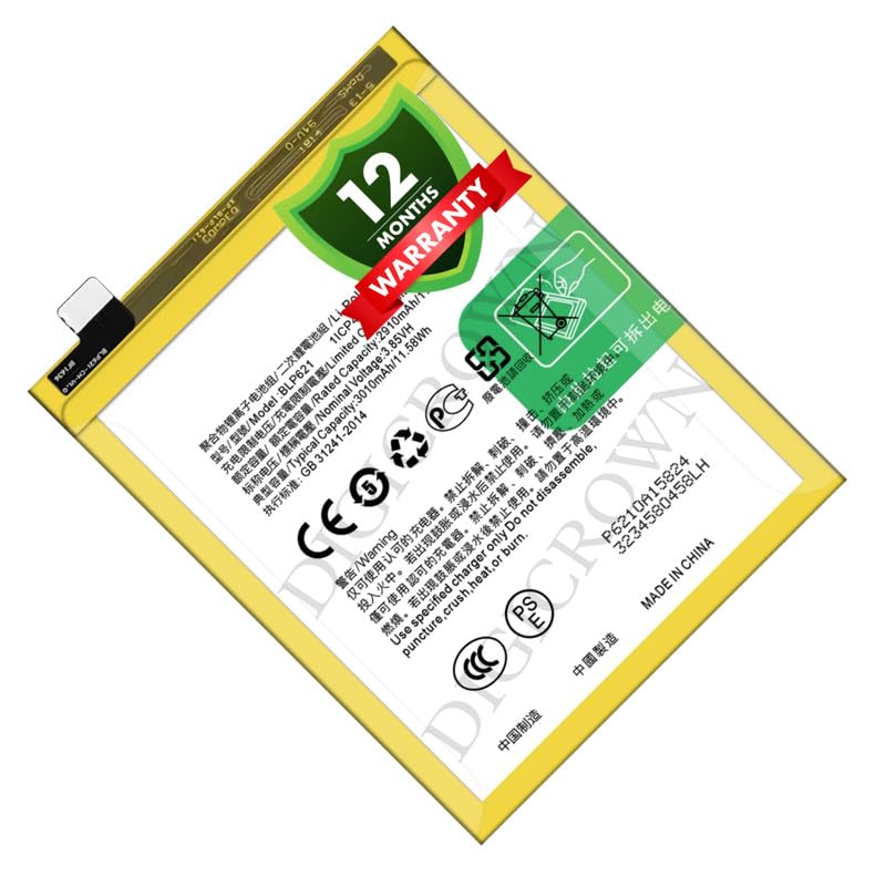 Image of Original Part BLP621 Compatible for Oppo R9s - (3010.mAh) - 1 Year Warranty