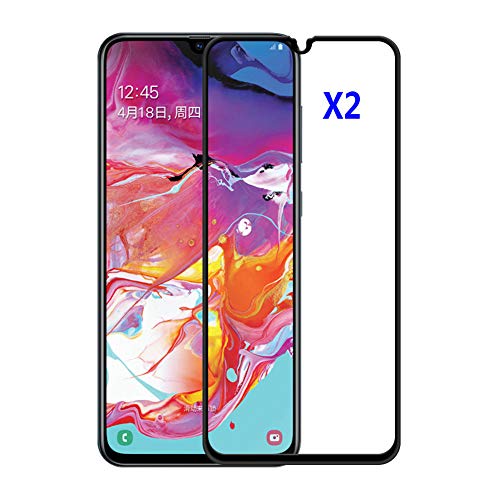 Kepuch 2パック 強化ガラス スクリーンプロテクター 対応 Samsung Galaxy A70