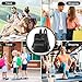 Shengxi Rucksack tasche 2 in 1 damen, Soft Leder handtasche Rucksack für Damen, Damen Freizeit multifunktional rucksack mittelgroß für den täglichen Gebrauch auf Reisen, Arbeit und Schule, schwarz