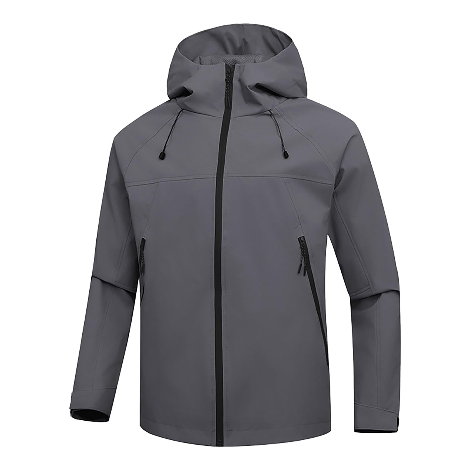 Chaqueta Impermeable Para Mujer, Ligera, Cortavientos, Con Capucha, Plegable Y Bolsillos. Borrego Mujer Chubasquero Transparente Raincoats Ropa De Agua Softshell Abrigo Cortavientos