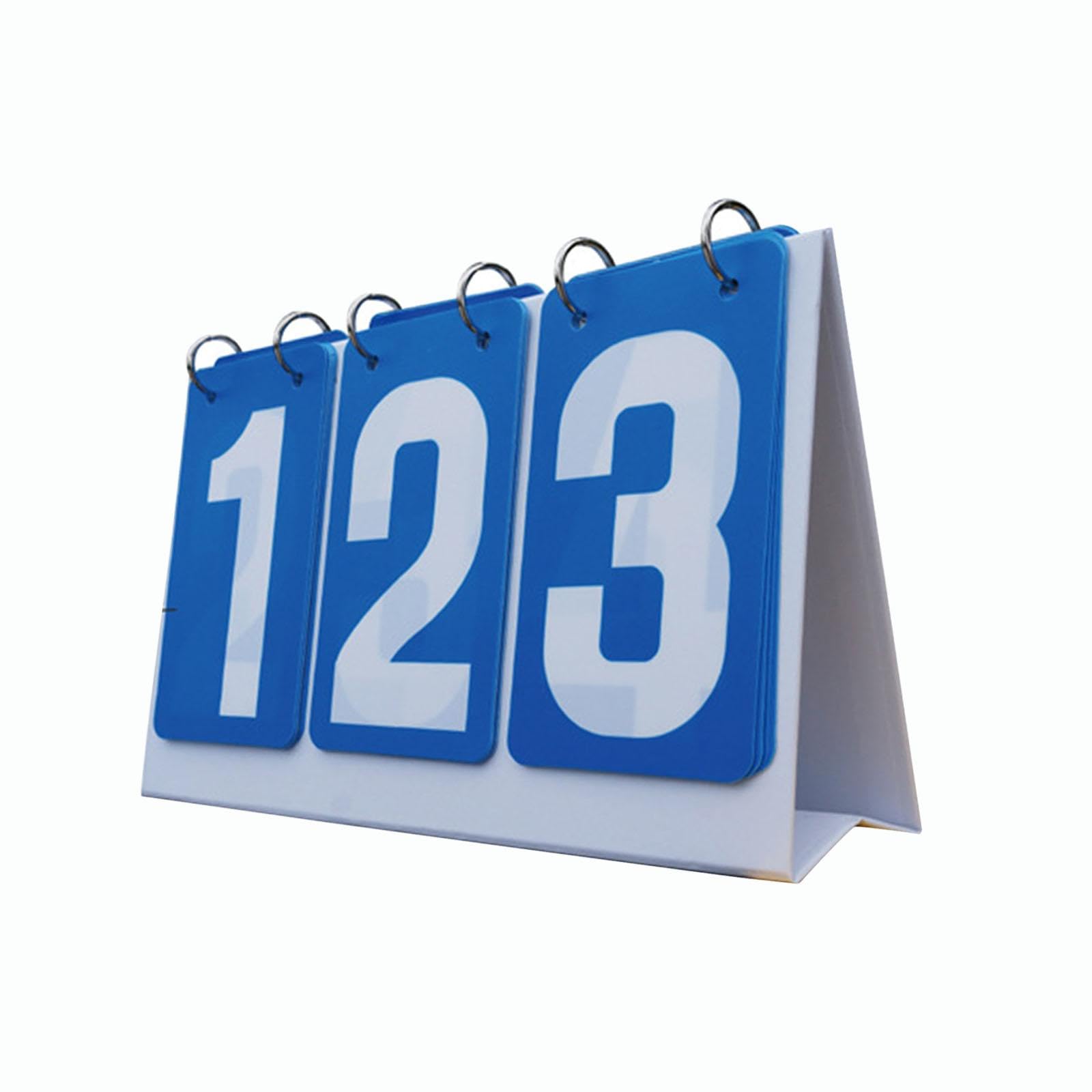 LOOM TREE® Flip Scoreboard Portable Table Score Flipper for Badminton Volleyball Soccer Blue | Other Sporting Goods-image-44