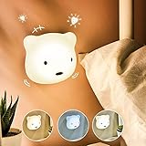 [page_title]-Etmury LED Nachtlicht Kinder, 3M Nachtleuchte Baby Touch Lampe für Schlafzimmer, Nachttischlampen mit Gelbem & Weißem Licht & Touch Schalter, Nachtlampe für das Lesen, Schlafen und Entspannen