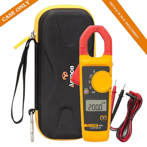 Image of Aproca Portable Hard Storage Case, for Fluke 323 /302+ / 324 /325 Digital Clamp Meter and Accessories