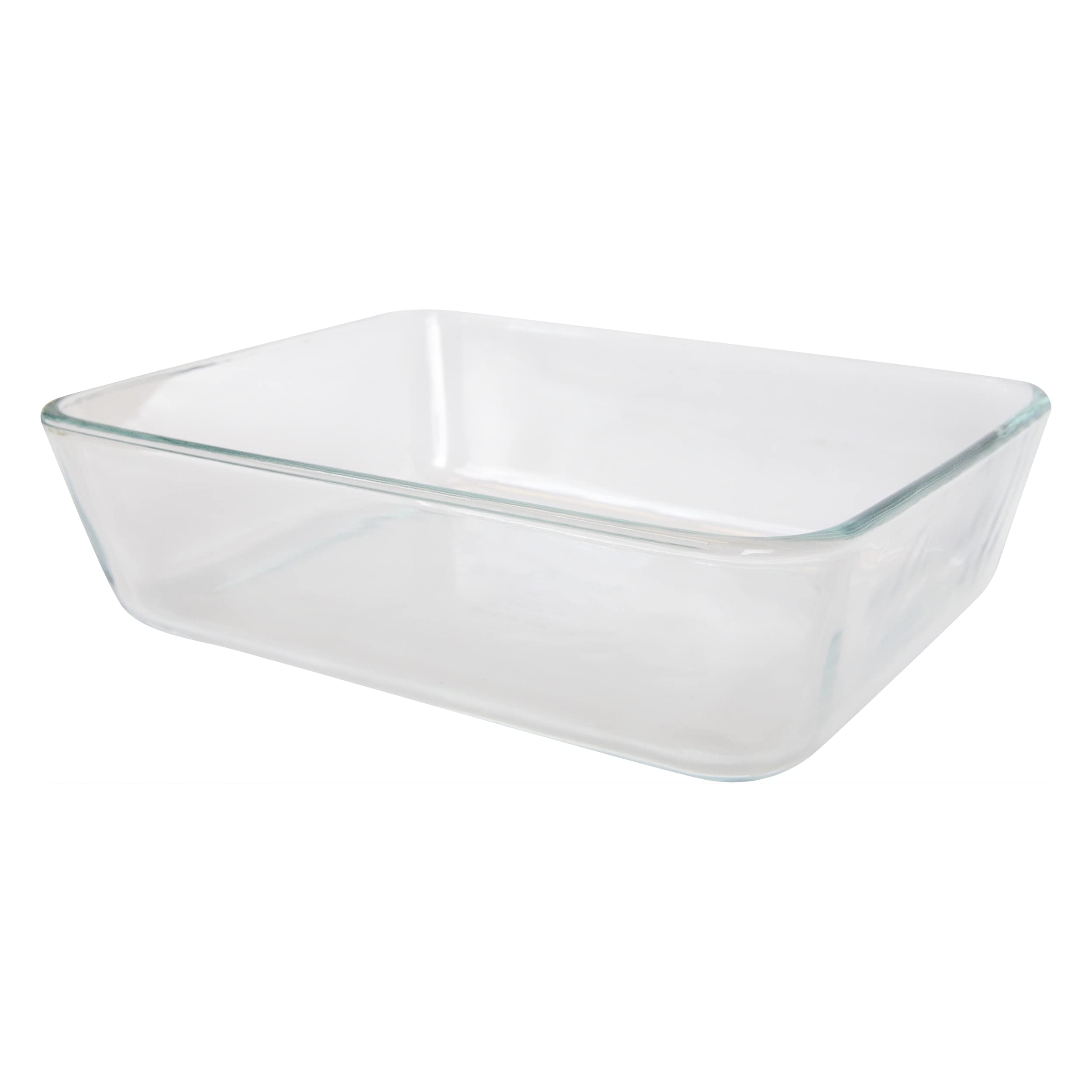 Pyrex 7211 - Platos de vidrio de 6 tazas y tapas de repuesto para almacenamiento de alimentos de color rojo amapola (2 unidades)