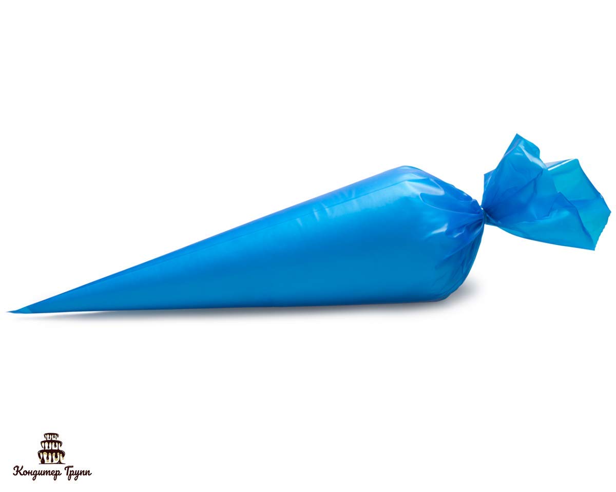 thermohauser Sacchetti monouso (plastica PE), massima Grip blu, 100 pezzi, 46,0 x 23,0 x 0,0075 cm