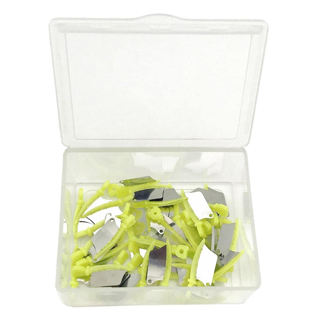 CALANDIS Dental Fender Wedges Knife Interproximal Blade With Steel Matrix Care Tool Green | 40 pieces/box Dental Fender Wedges-image-42
