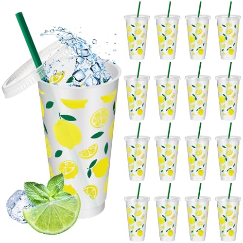 SiliFine Reusable Lemon Tumblers Set