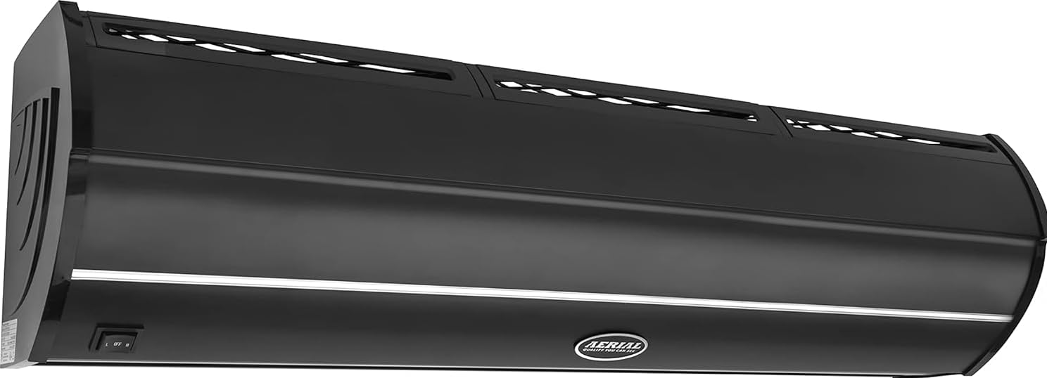 DuraSteel Titan-2 36 Inch Black Air Curtain