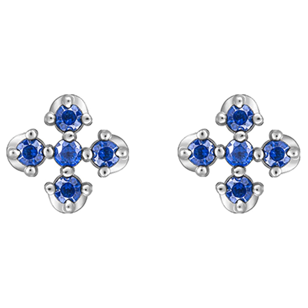 GIVA 925 Sterling Silver Deep Sea Whispers Earrings| Studs to Gift Women & Girls | With Certificate of Authenticity and 925 Stamp | 6 Months Warranty*