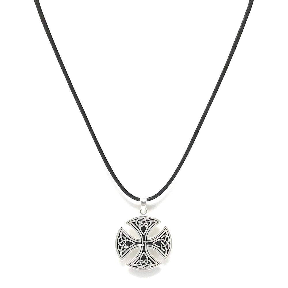 Collana Stroili Donna In Argento 925 Con Pendente Intrecciato E Cubic Zirconia Bianchi