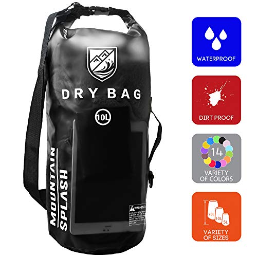 Waterproof Dry Bag 5L/10L/20L-Water Resistant Lightweight Backpack with Handle-Floating Dry Storage Ocean Bag Keeps Gear Impervious to Water-Perfect for Kayaking, Boating, Birthday Gift, Vacation.