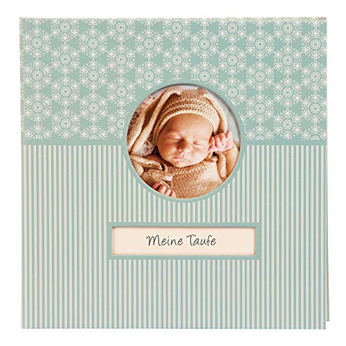 Preisvergleich Produktbild Taufalbum Mandala aquamarin Taufalbum