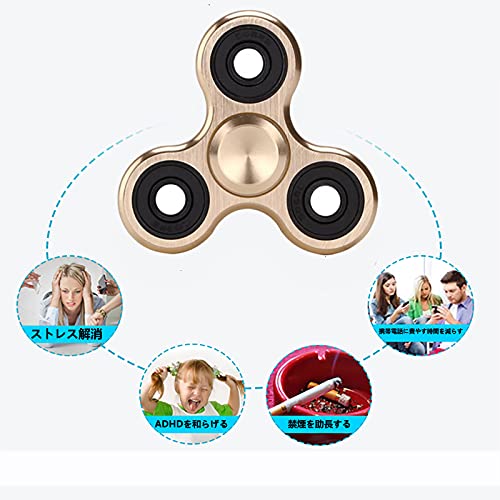 SHULLIN スピナー アルミニウム合金 ゴールド