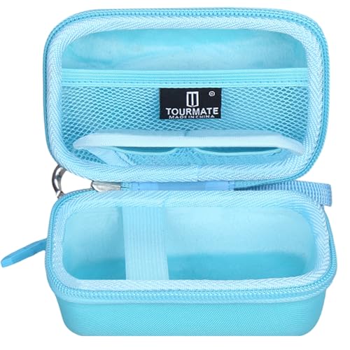 Estuche rígido Tourmate para cámara digital color azul claro miniatura 2