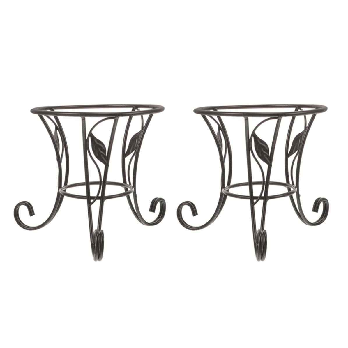 Base en fer sphérique élégante pour boule en cristal et décoration raffinée UPKOCH