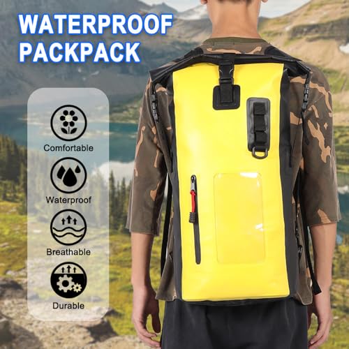 Sac à dos imperméable doté d'une fermeture à enroulement robuste - 8