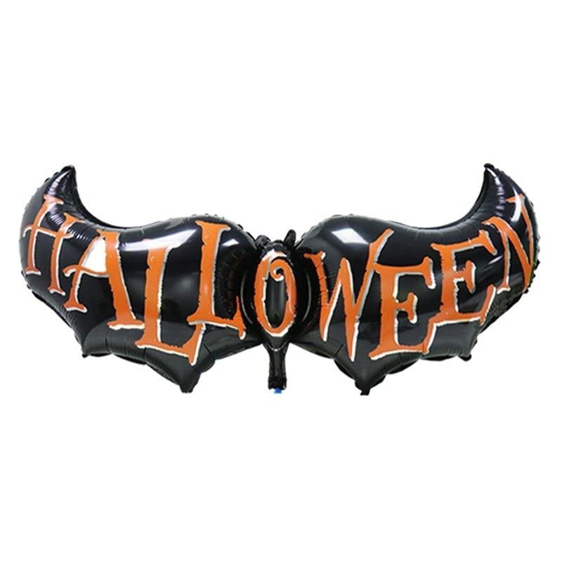 Bat Wings Halloween Foil Balloon, 110cm (2 pack)