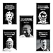 Murvin Leader Posters Set for Classroom Teachers Students Home Office | Set of 5 | 11.7"x16.5" | Quotes of Inspiration and Success | Leader Posters Wall Decor