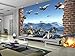 Produktbild 3D Vliestapete 3D Tapete Wandbild Vliestapete 3 D Battlefield Broken Wandmalerei 3D Wandbild Tapete @ 400 * 280