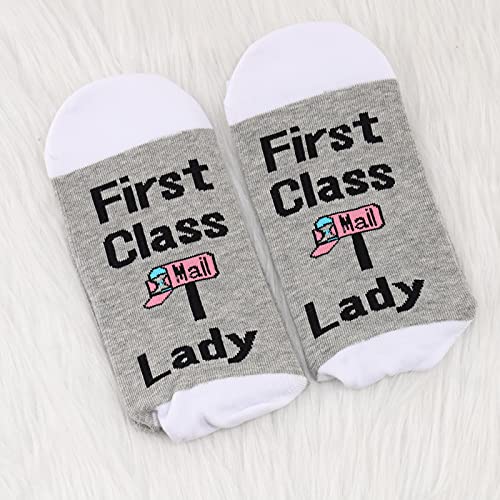 MBMSO First Class Mail Lady Postal Carrier Gift - 2 Pairs4