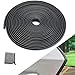 Winunite Car Door Edge Guards 32Ft(10M) Universal Fit Rubber U Shape Edge Trim Car Door Edge Protection
