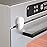 SAFELON 1 Pcs Baby Safety Oven Door Lock, Double Button Oven Lock for Kitchen Safety (White)