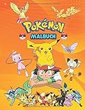  Pokemon Malbuch: Pokemon Großes Malbuch Mit Inoffiziellen Großartigen Bildern Für Kinder Im Alter Von 4-12 Jahren - 60 Ausmalseiten