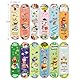 Magnetische Lesezeichen Kinder 12 Stück Bookmark Magnetisch Tiere Lesezeiche mit Sprüchen über das Lesen Motivationsgeschenke für Schüler Lehrer Buchliebhaber Mitbringsel Kinder