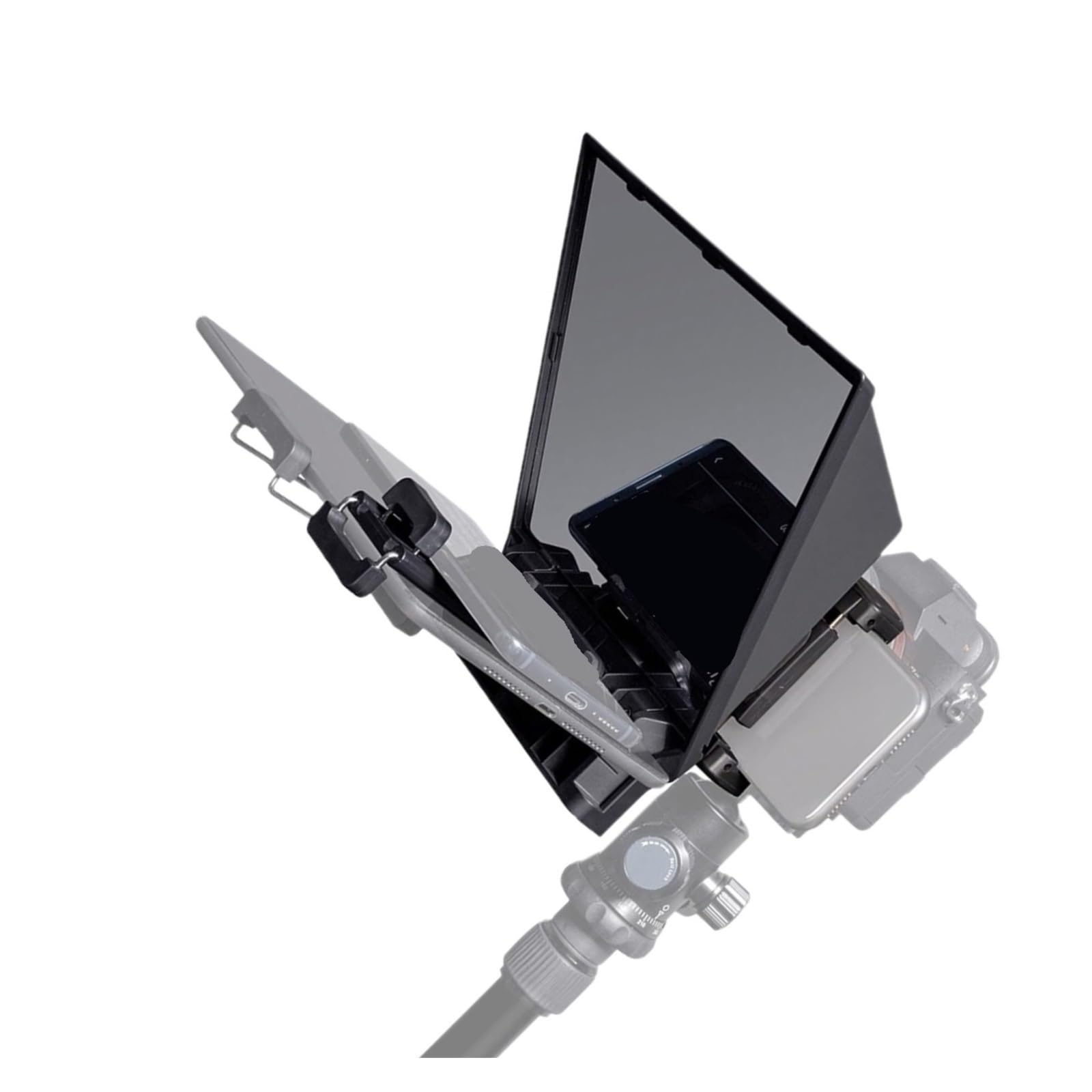 Teleprompter, Przenośny 8calowy Teleprompter Obsługuje Mniej Niż Smartfon Typu Tablet Fotograficzny, Który Wymaga Pilota