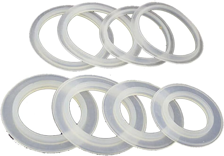 1PC Bathroom Basin Drain Ring Silicone Replacement for Bathtub Basin Sink Pop Up Plug Cap Washer Seal-43.5×28.5mm