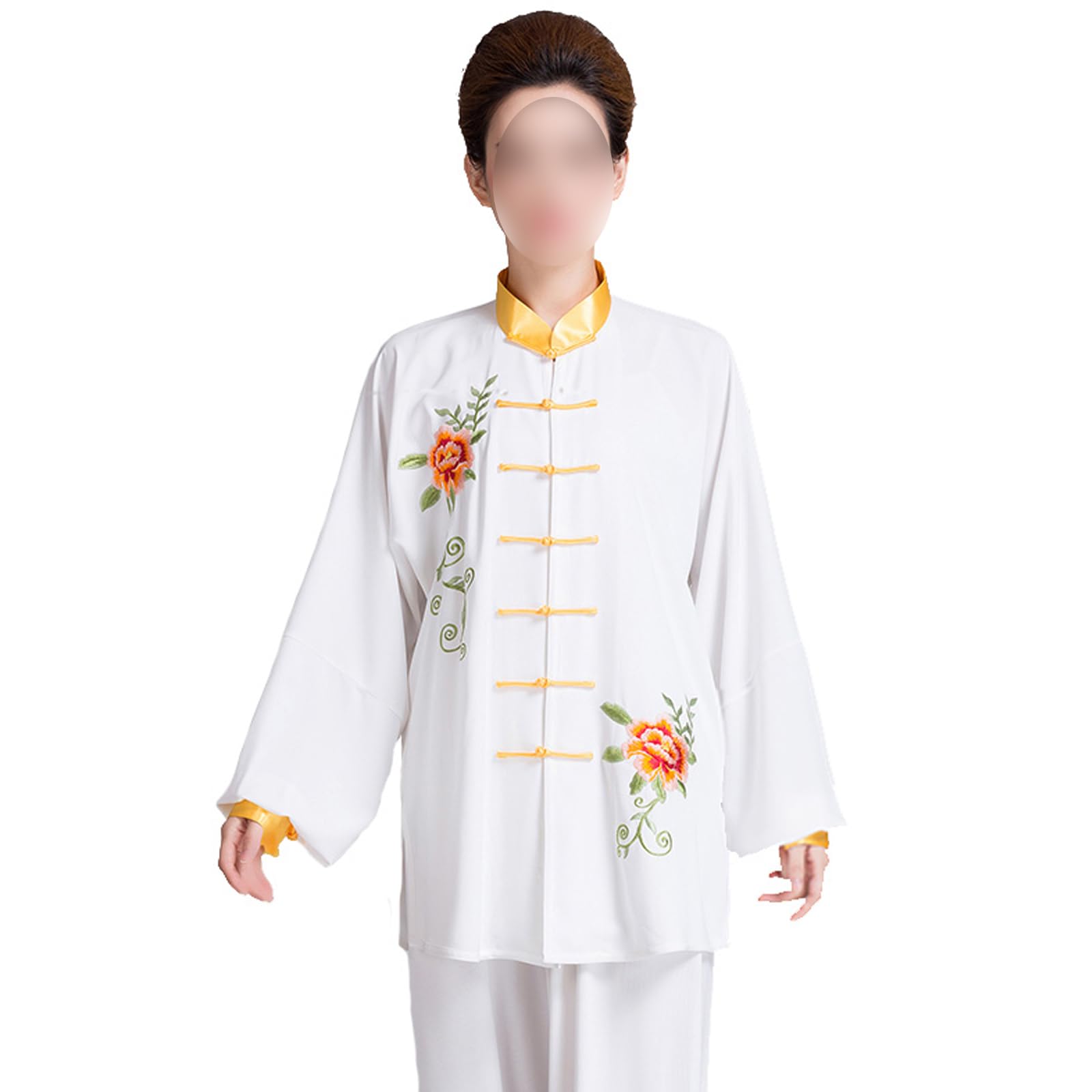 Vêtements unisexe chinois wushu doux et respirants pour débutant Tai Chi