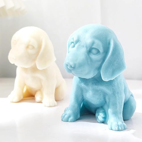 Miniatura 3 de Molde de labrador grande de silicona para velas de cera de jabón, resina epoxi, manualidades, perro, cachorro, animal, deshierbe, fiesta, cena,